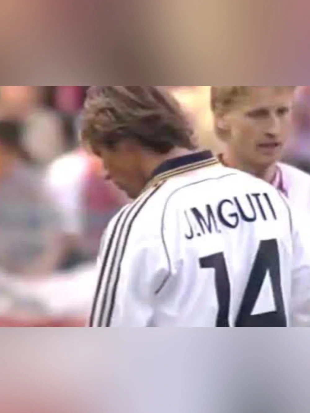 Adidas Authentic 1999/2000 Real Madrid Guti #14 Reissue JJ3801 Jersey Men’s Sz M
